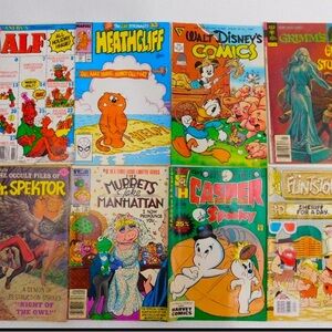 Large Lot of Vintage Comic Books Disney & More